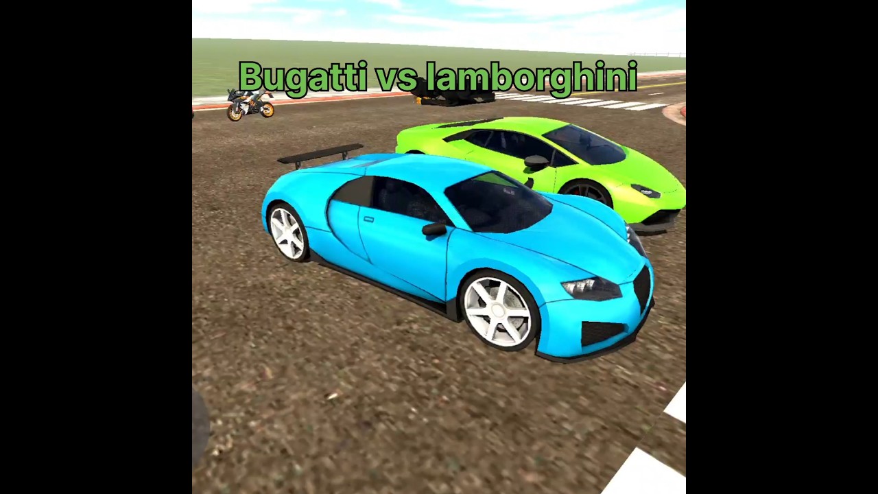 Bugatti vs lamborghini 💀🏁 
