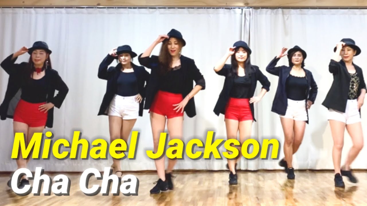 Michael Jackson Cha Cha Line dance / Intermediate / 마이클 잭슨 차차 중급 라인댄스