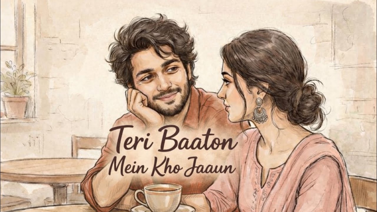 Teri Baaton Mein Kho Jaaun ❤️ Sleep time song 🎀#hearttouchingsong #romanticsong #newsong 