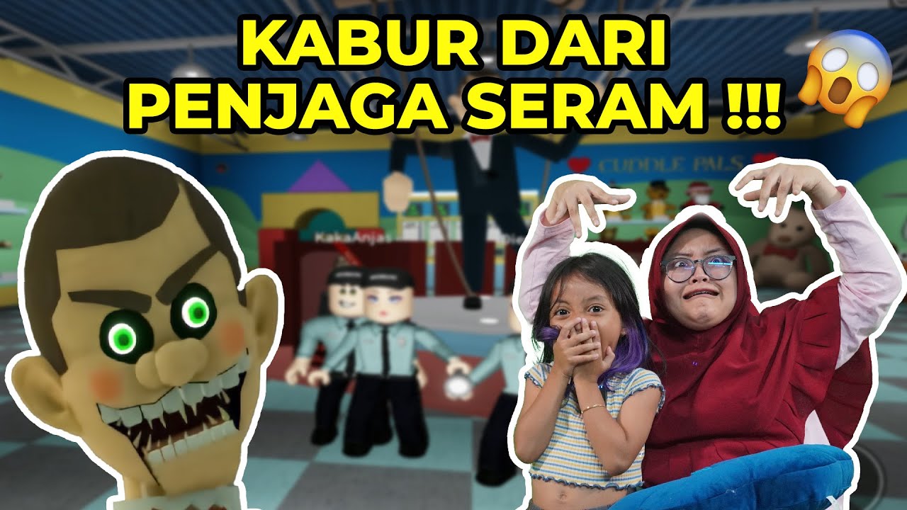 MAIN ROBLOX INI KOK SEREM!! LEIKA SAMPE KABUR