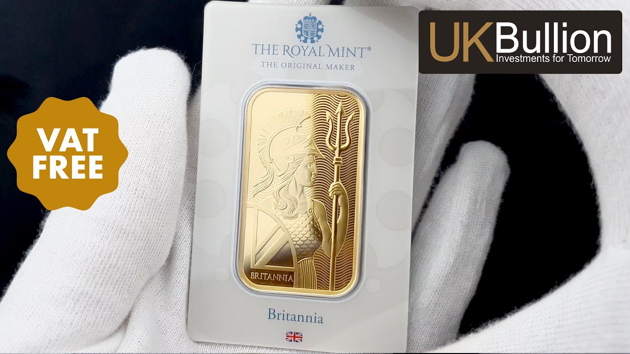 1oz Britannia Gold Bar | Royal Mint I Buy Now