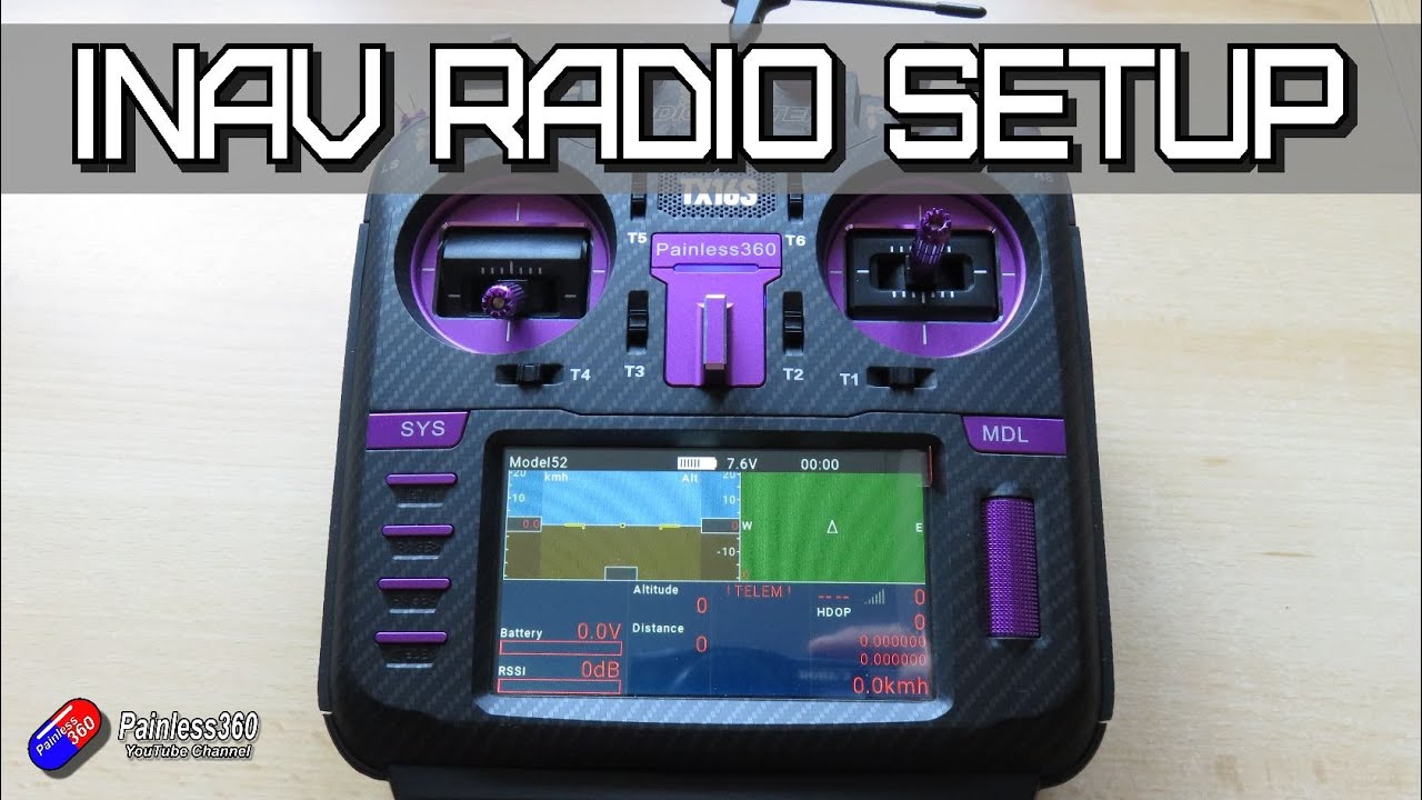 My INAV Radio Setup (RadioMaster TX16s): How I set mine up here...