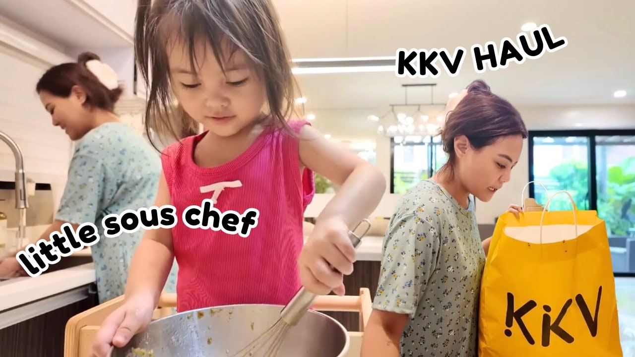 NAHIHILIG NA SI OLI MAG LUTO + MGA NABILI SA KKV + HAUL | AustriaFamilyVlogs