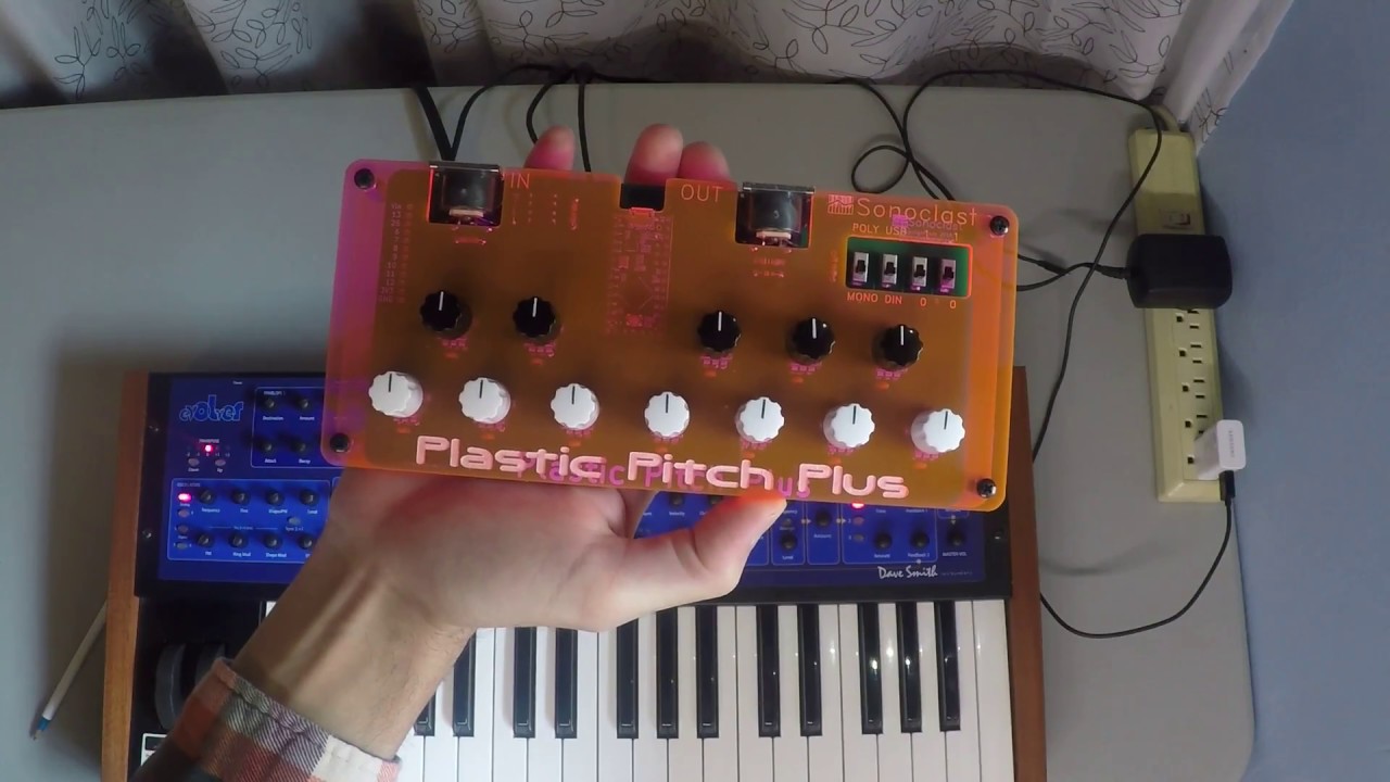 Sonoclast Plastic Pitch Plus microtonal MIDI machine demo