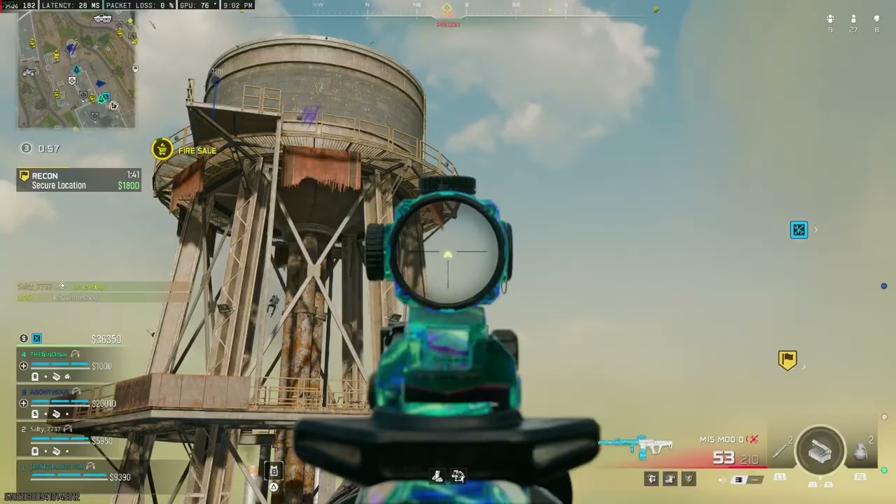 Rebirth Island win 520 with THEfishOmac ANONYMOUS and Salty_7737