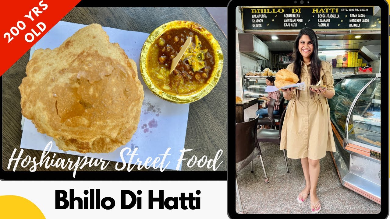 Bhillo di hatti | 200 yrs old shop in Hoshiarpur | Hoshiarpur street food vlog