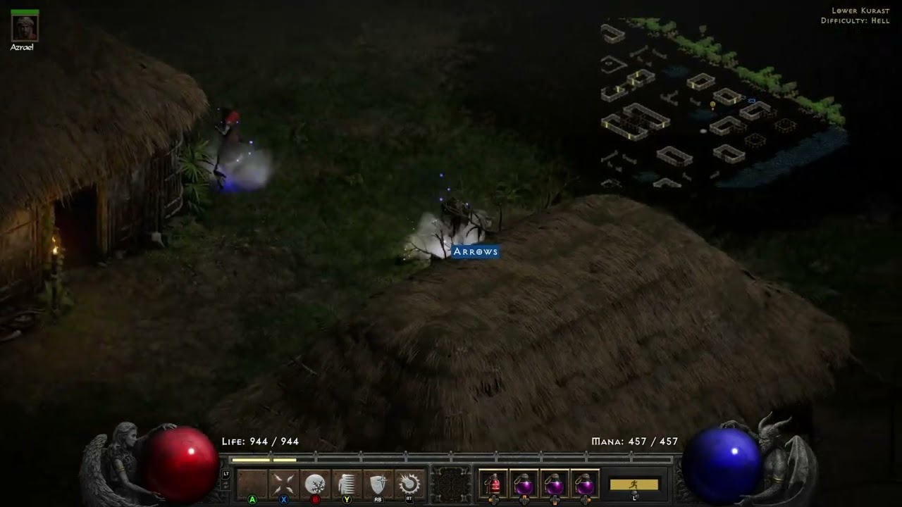 Diablo 2. Two high rune drops!