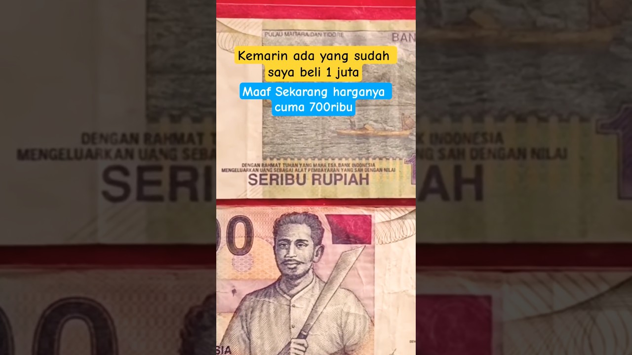 Harga uang kuno kini turun boss‼️ Cari yang serius jual aja #numismatik #uangkuno #numismatik