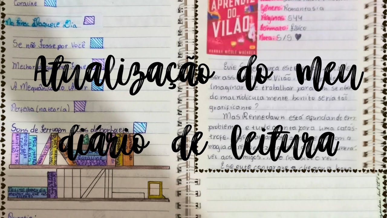 Atualizando o meu diário de leitura 2024.