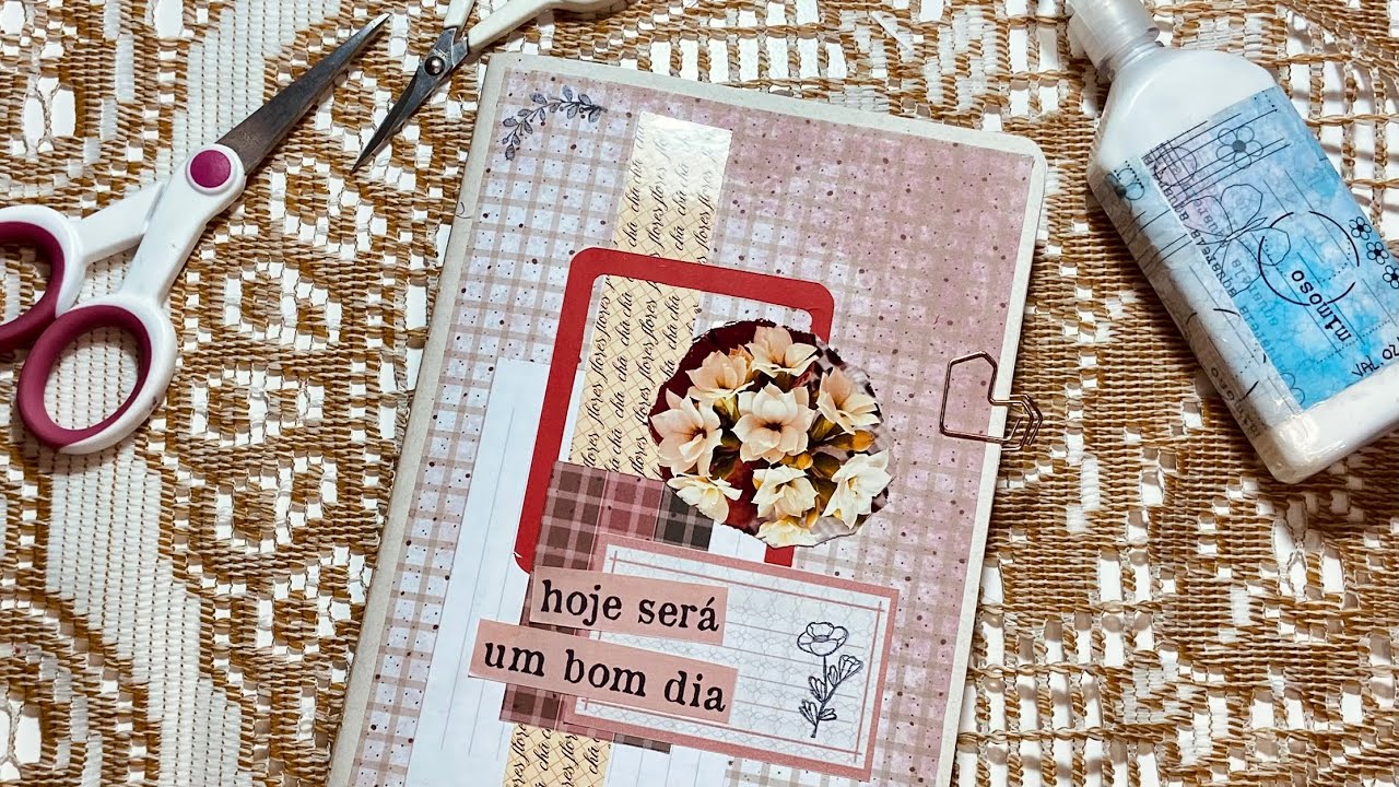 COMECE UM CADERNO DE COLAGENS COMIGO