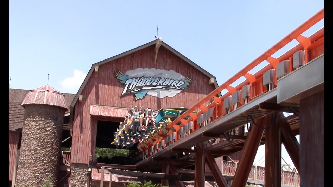 Thunderbird Review Holiday World Launched Wing Coaster