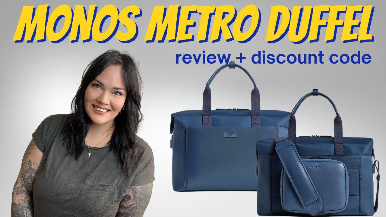Обзор дорожной сумки Monos Metro: размер как для личной вещи!