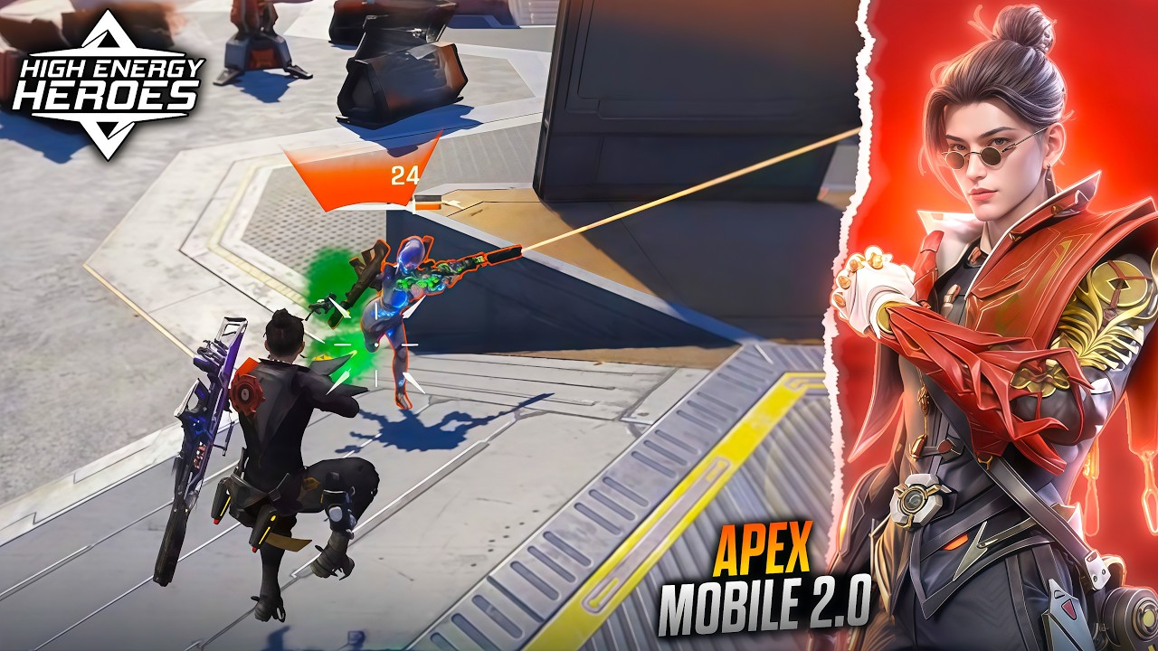 This Legend has Ash-Like Abilities in High Energy Heroes🔥| Apex Mobile 2.0 | 高能英雄