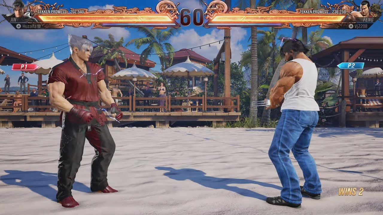 My Jin Fights a Aggressive Tekken King Feng!