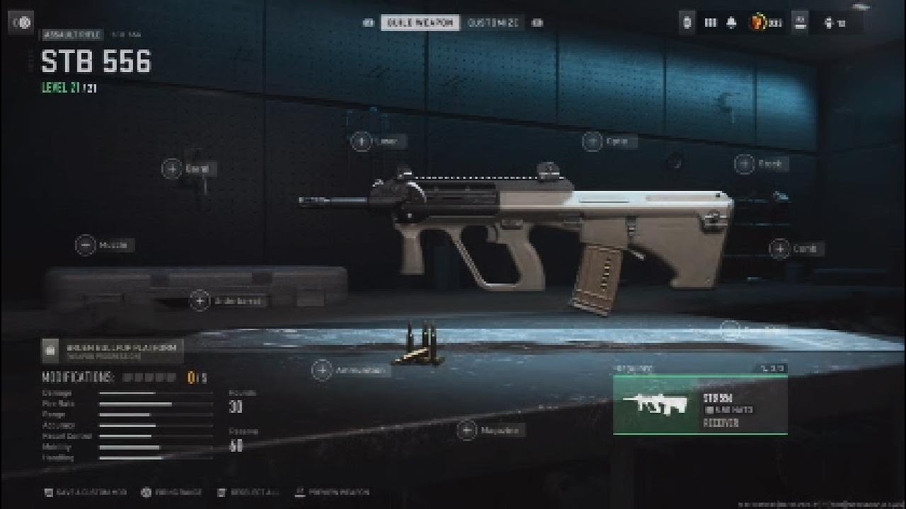 Call of Duty - MW2 - All Assault Rifle Attachments ~ STB 556