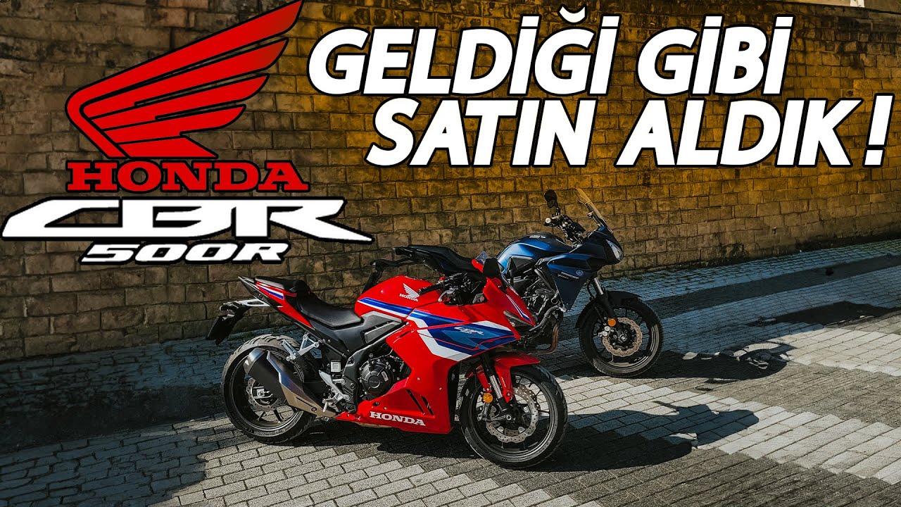 2025 HONDA CBR 500R ALDIK! | İLK SÜRÜŞ DENEYİMİ | GERÇEKTEN İYİ Mİ?