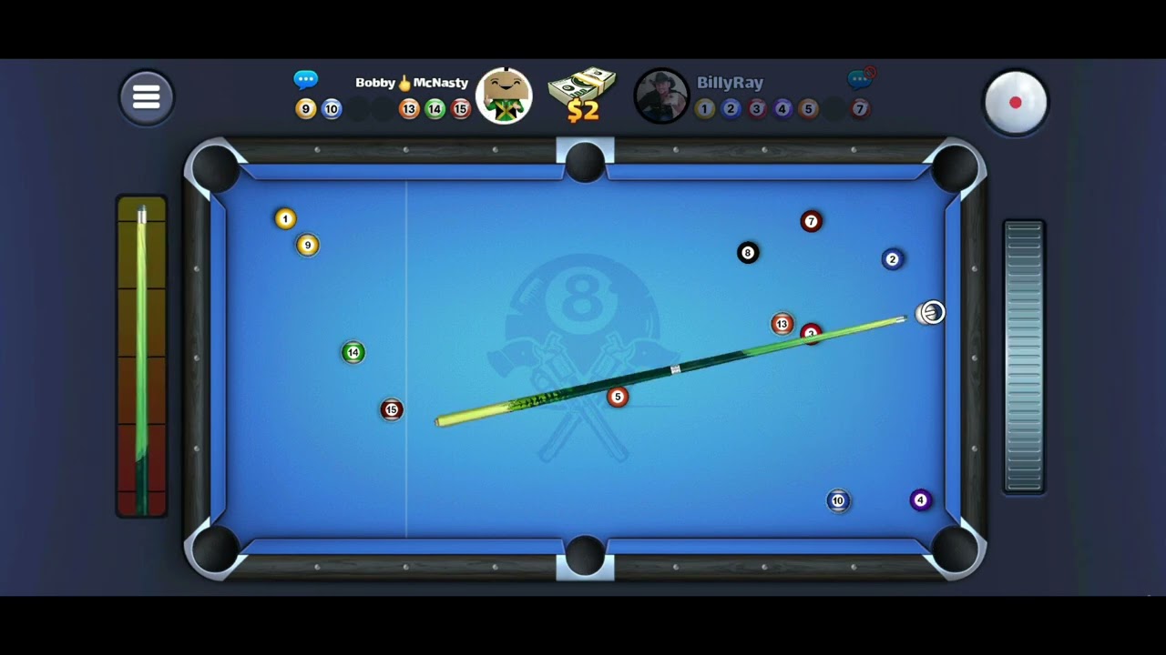 He gave me thumbs down to miss, but he still lost. 