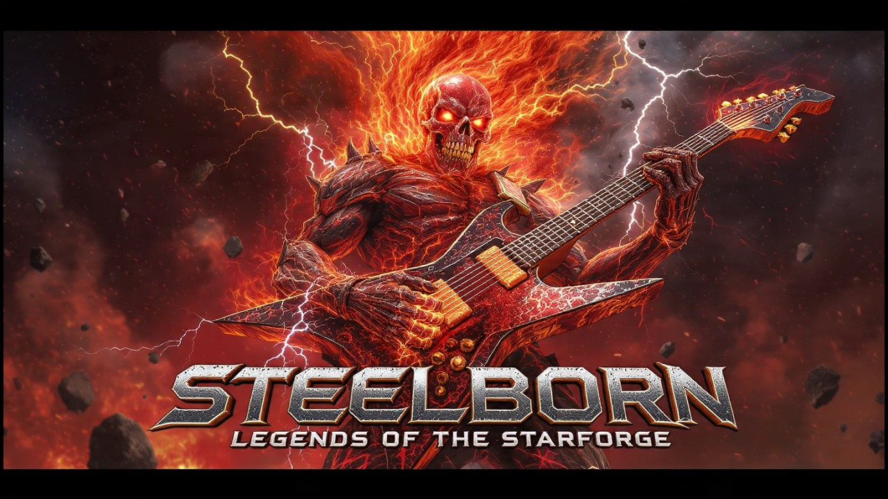 STEELBORN – LEGENDS OF THE STARFORGE ⚔️ (Full Epic Cosmic Metal Album • 2025)