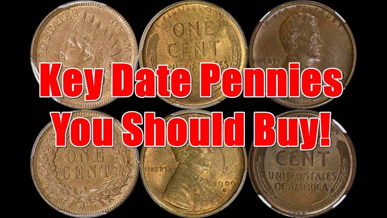 HIGH VALUED KEY DATE PENNIES YOU SHOULD LOOK FOR - EASY TO SELL FOR HUGE MONEY!
