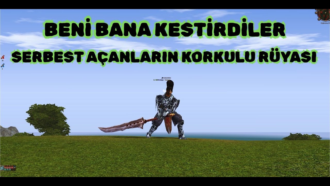 KENDİ KENDİMİ KESTİM 😯 KÖYDE SERBEST AÇMAK YASAK! l Yenyceri