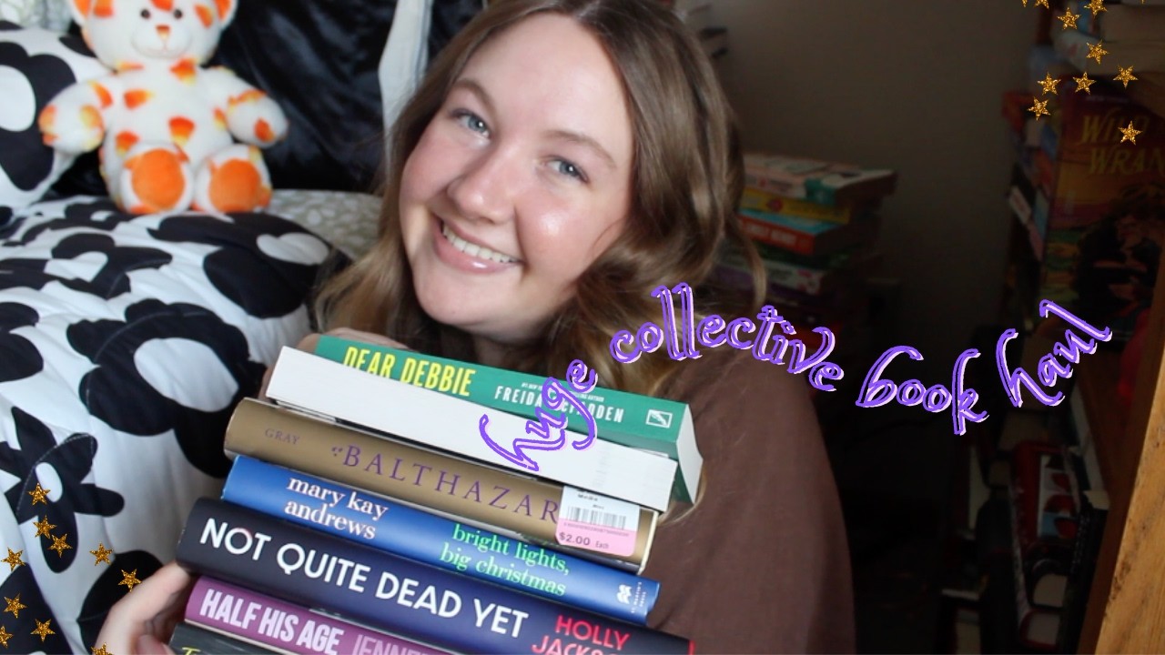 huge collective book haul! thrifted, barnes & noble, etc. | MolliLostInMakeup