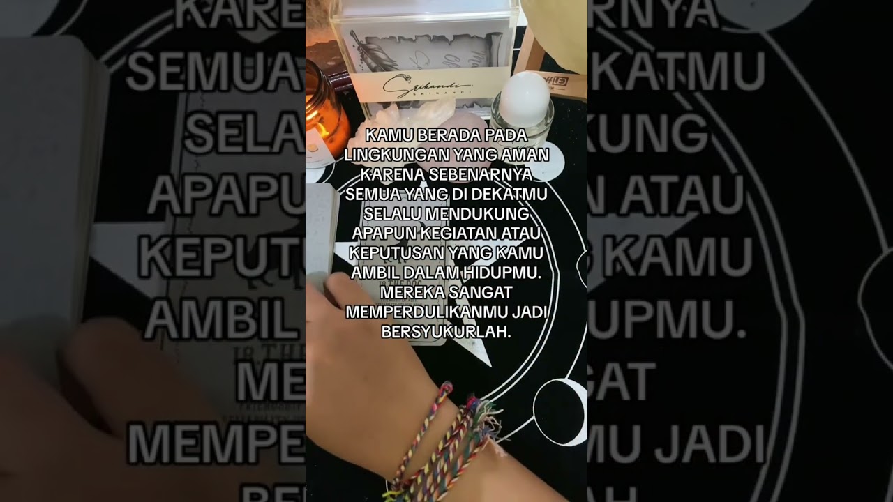 &ldquo;Pesan Tarot Hari Ini&rdquo; #readingtarot #pembacaantarot #tarot #ramalancinta