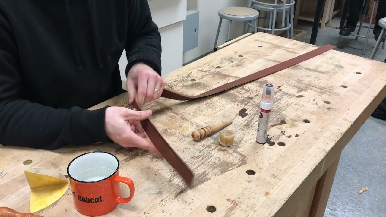 Leather Belt - Step 1 - Edge Treatment