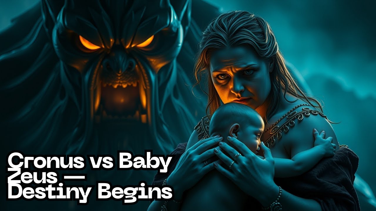 Greek Mythology: Cronus vs Zeus — The War of Destiny