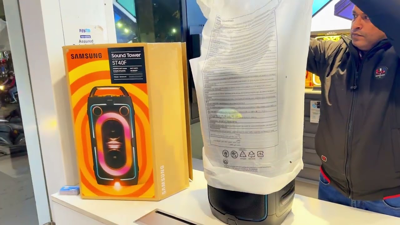 Samsung | MX-ST40F/XL | Exclusive Unboxing Sound Tower  🔊