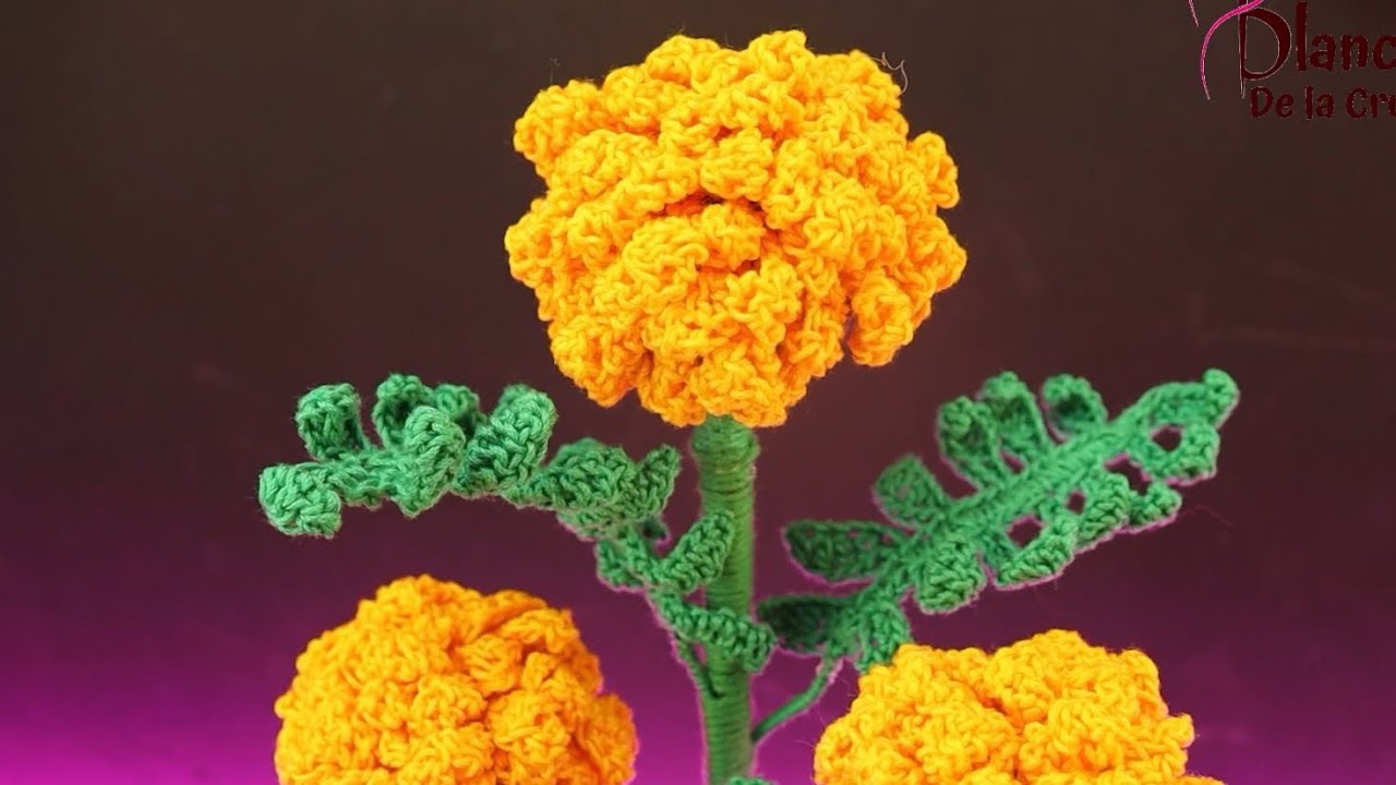 ✨Flores de luz💫tejiendo cempasúchil para honrar a nuestros ancestros🧶