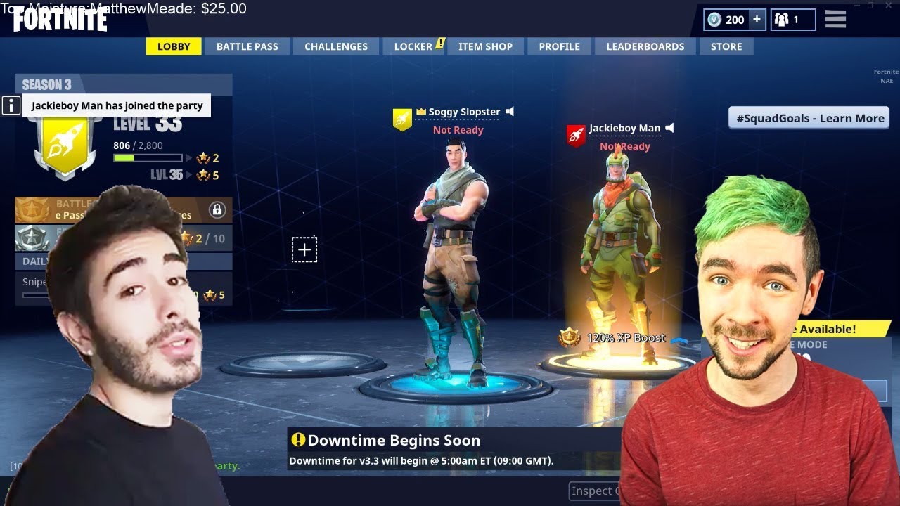Cr1TiKaL (penguinz0) Stream Mar 14th, 2018 [Fortnite] with @jacksepticeye