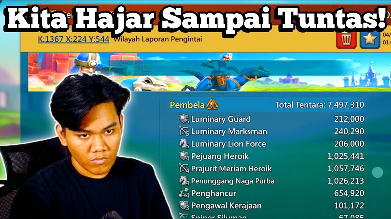 Kapten Bayuu Stres Super Gila!! Musuh 7M Pasukan T4 Dan T5 Langsung Di SOLO Tanpa Pikir Panjang