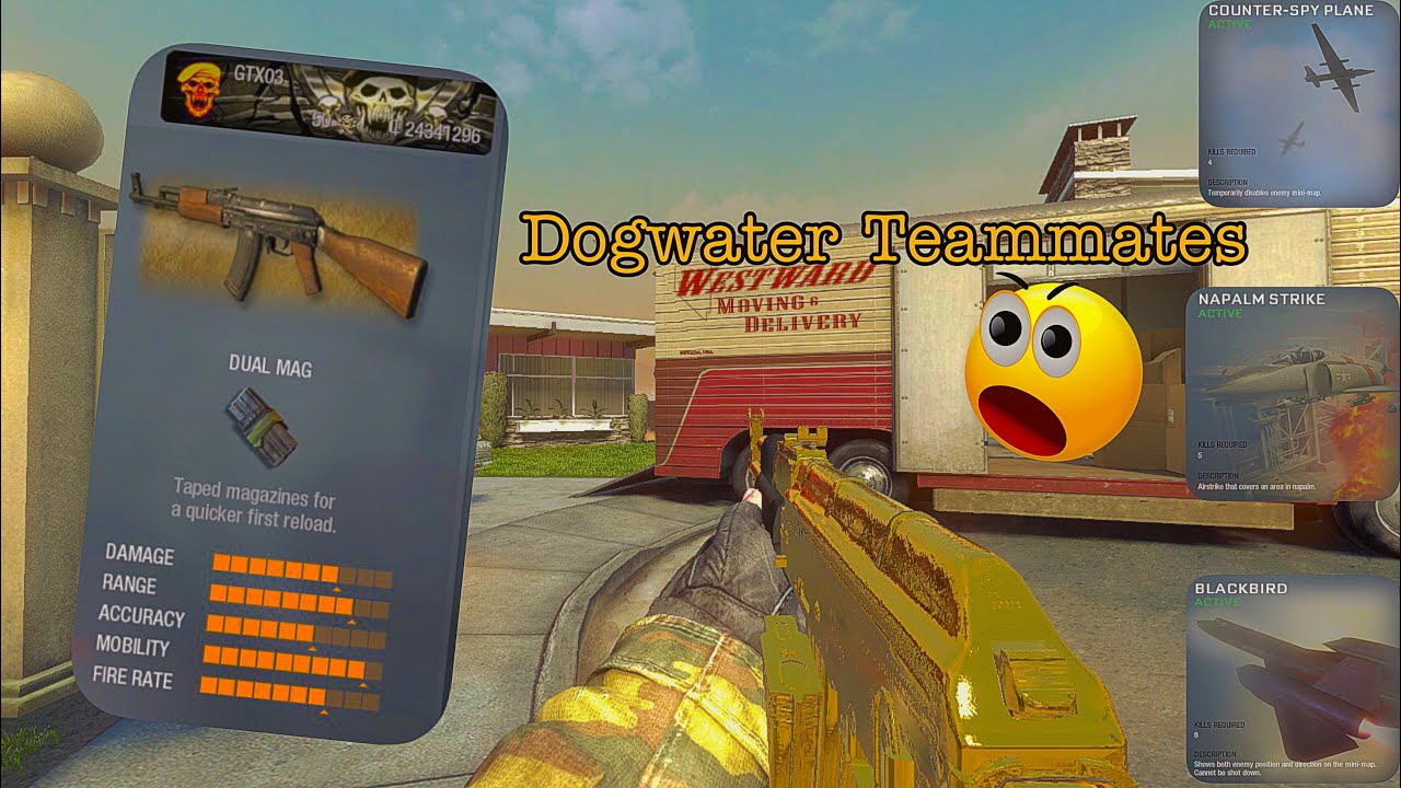 BO1 in 2022 Multiplayer Gameplay | What To Do If Your Teammates Doesn&acute;t Help You | COD BO1 2022