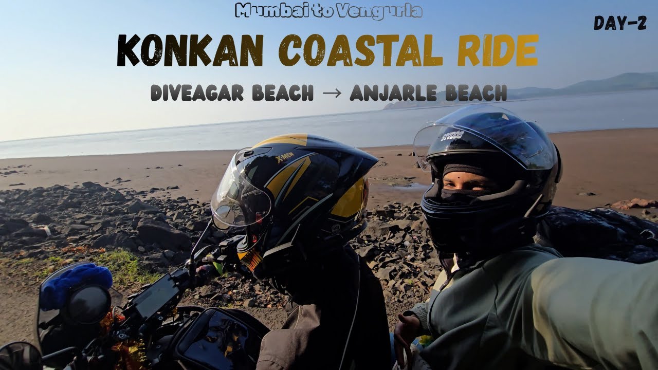 Konkan Coastal Bike Trip | Auto Driver got angry on us for no reason| Mumbai to Vengurla | DAY 2