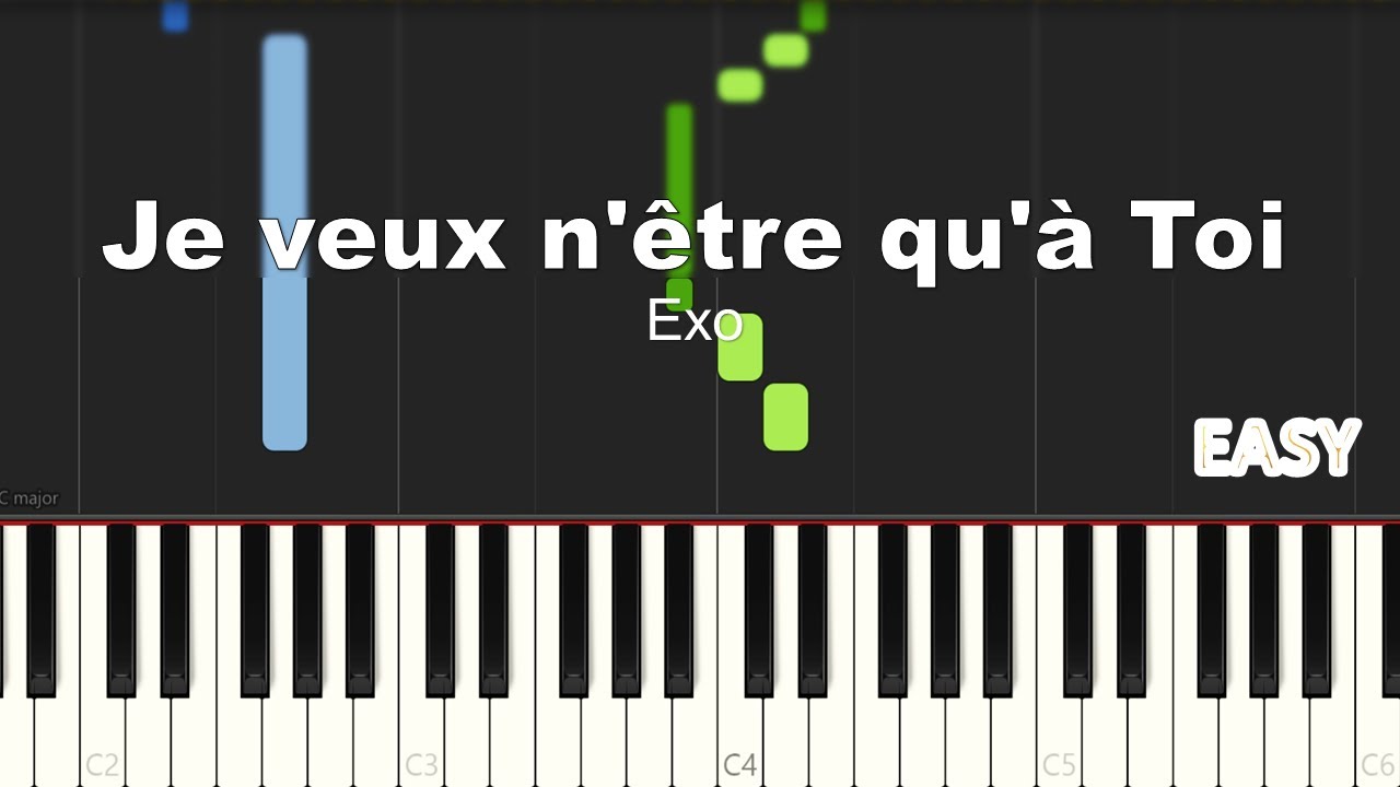 Exo Eclat - Je Veux N'etre Qu'a Toi | EASY PIANO TUTORIAL BY Extreme Midi
