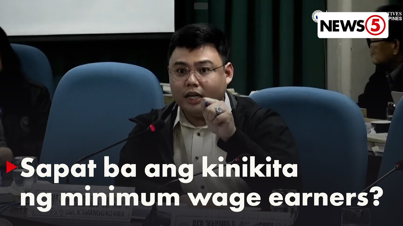 Rep. San Fernando, tinanong ang mga taga-NWPC kung naranasan ba nilang maging minimum wage earner