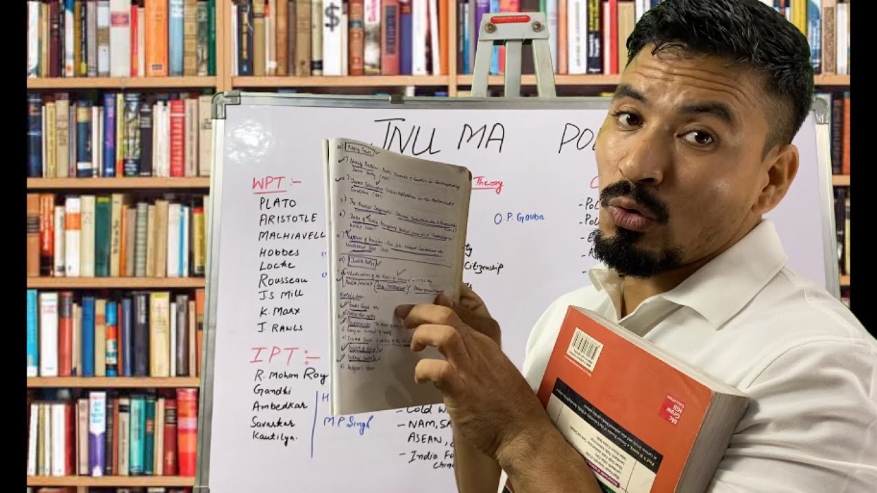 JNU MA POLITICAL SCIENCE POLM/PISM/IRAM CUET 2022 - SYLLABUS, BOOKS & STRATEGY