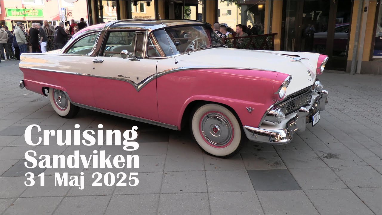 Cruising i Sandviken 31 Maj 2025