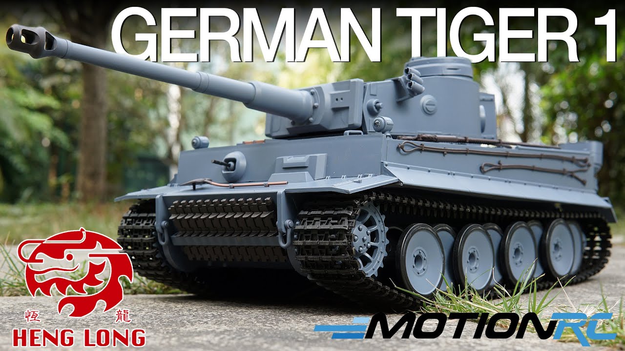 Немецкий танк Tiger 1 - Heng Long TK6.0 RC - Обзор Motion RC
