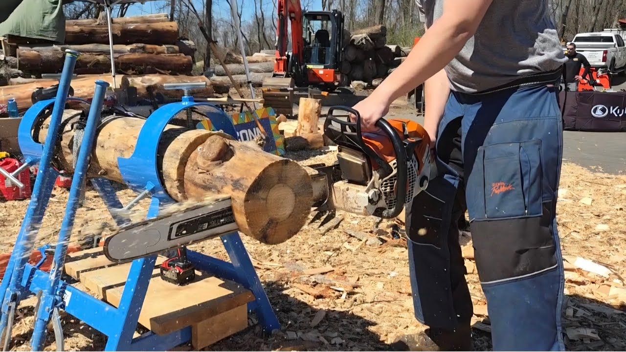 I Spent Time With A College Timbersports Team 