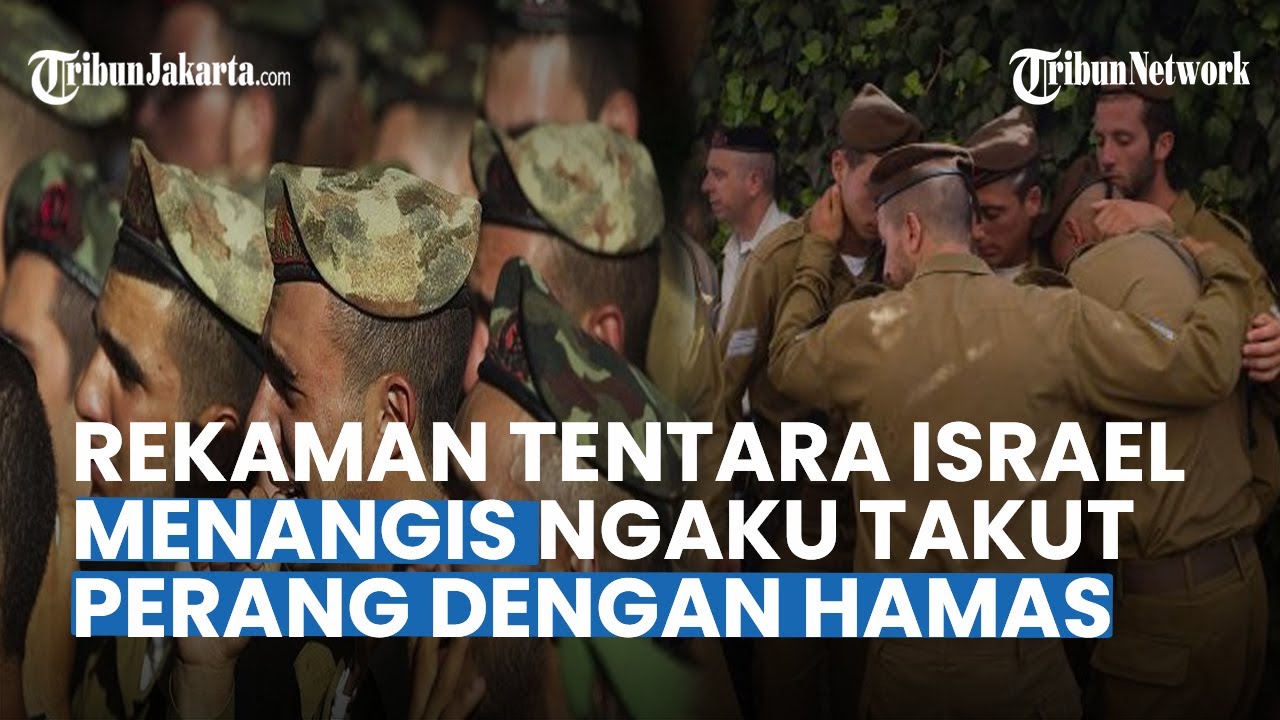 [FULL] REKAMAN Tentara Israel Menangis Ngaku Takut Perang dengan Hamas: Tolong! Aku Tak Ingin Mati