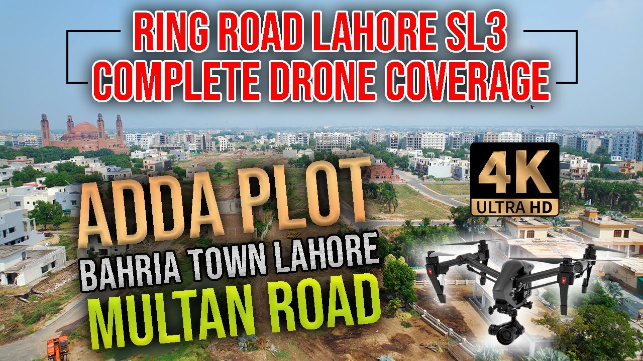 Lahore Ring Road - Full Drone coverage of Southern Loop 3 (4K) - Ring Road Lahore