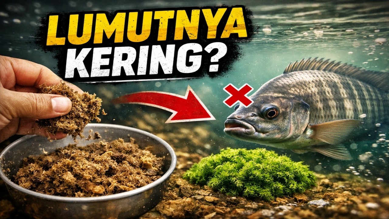 Bukan Essen atau Garam! Inilah Dosa Terbesar Saat Mengolah Umpan Lumut Nila.