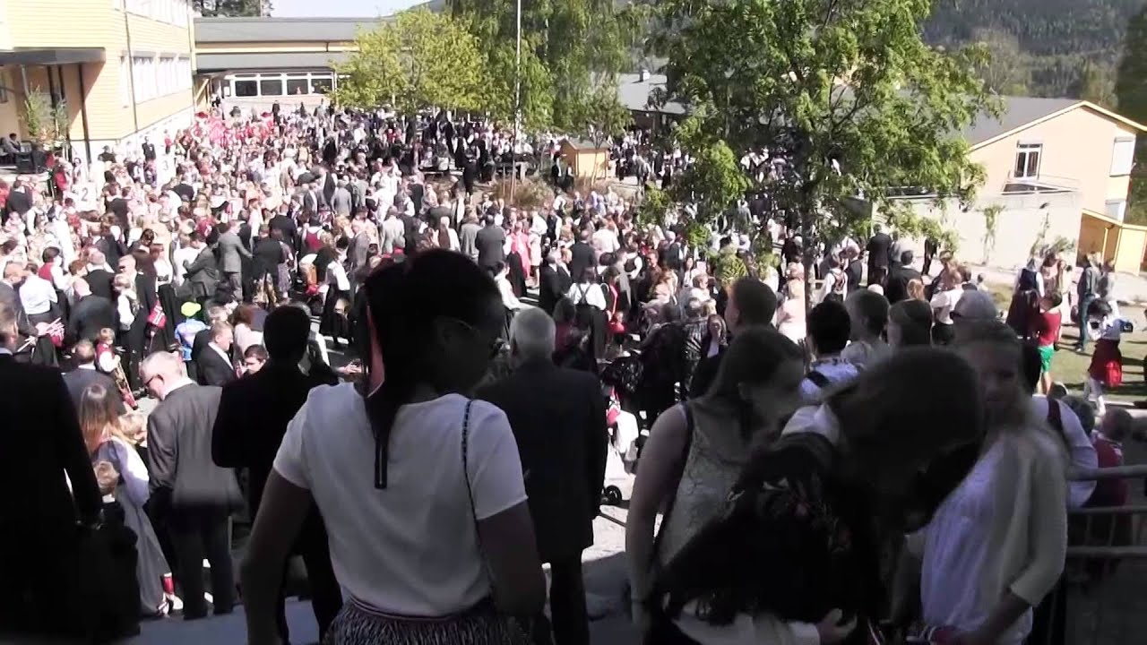 Hagan, og Slattum skole 17. mai 2014