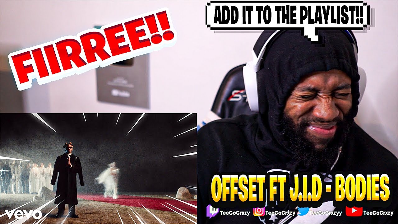 MAN THEY BODIED THIS!!! Offset & JID - Bodies (Official Music Video) (REACTION)