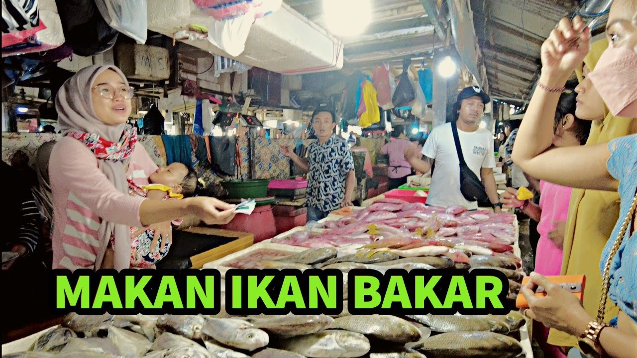 Ikan Bakar Jimbaran Bali. Beli Di Pasar Langsung Panggang Di Warung Sebelah