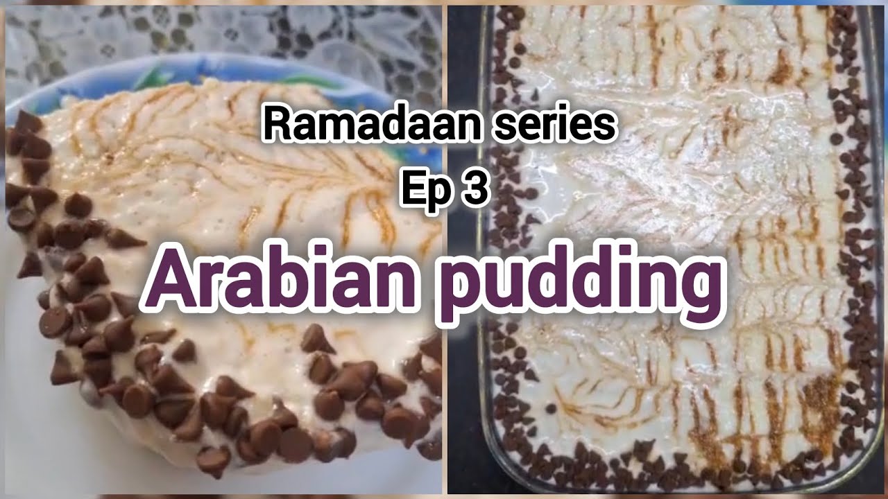 Quick and creamy ARABIAN PUDDING | Easy iftaar dessert | ramadan 🌙 recipes 