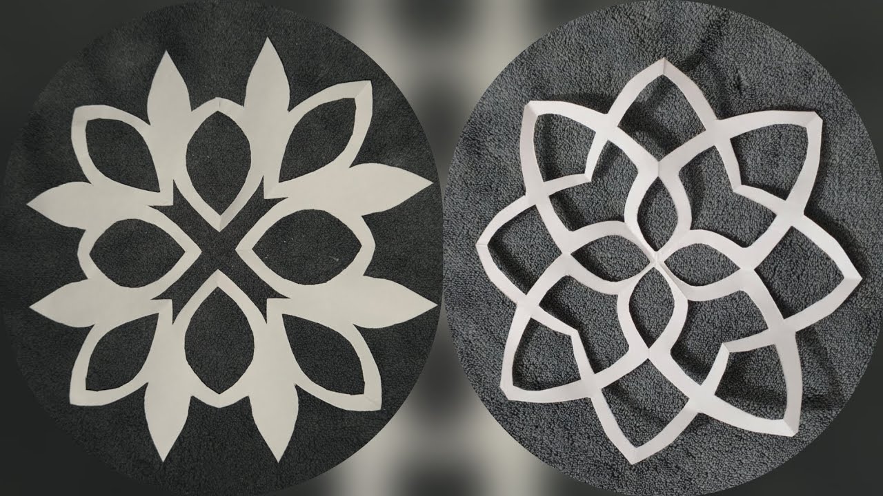 Easy snowflake making || Step by step tutorial   #snowflakes #papercraft  #craftideas  #viralvideo 