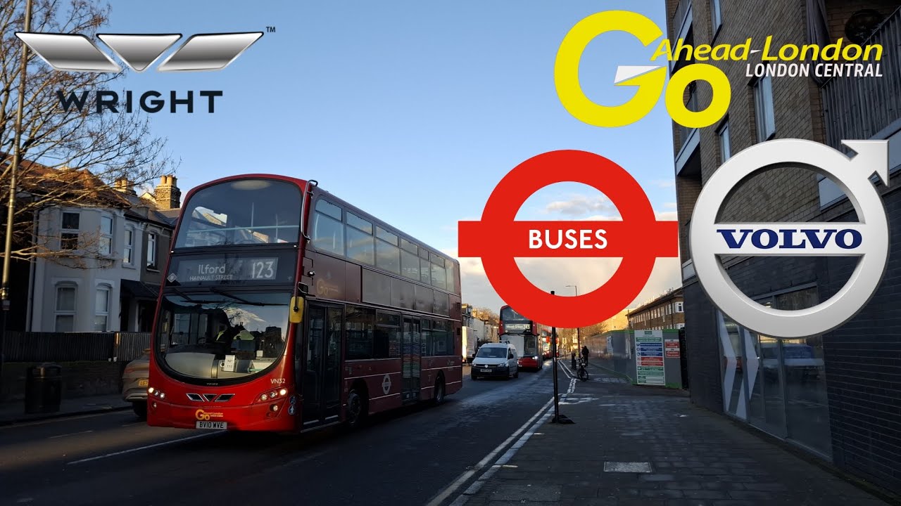 GoAhead London: 123 for Wood Green to Blackhorse Road Via Bruce Grove & Lordship Lane (Volvo Gemini2