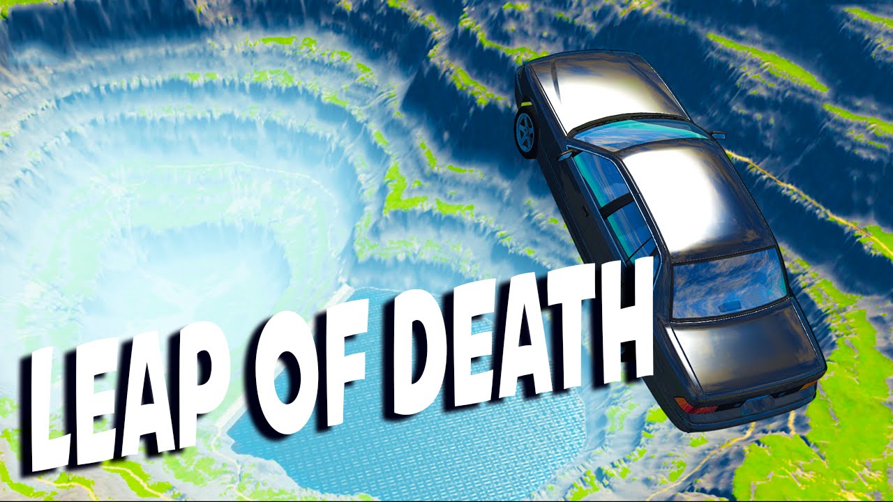 BeamNG - Leap Of Death